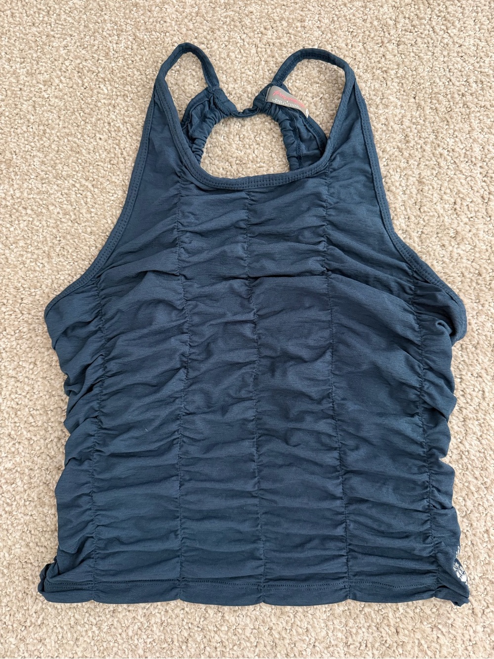 Free People Movement Ruched Racerback Tank Top